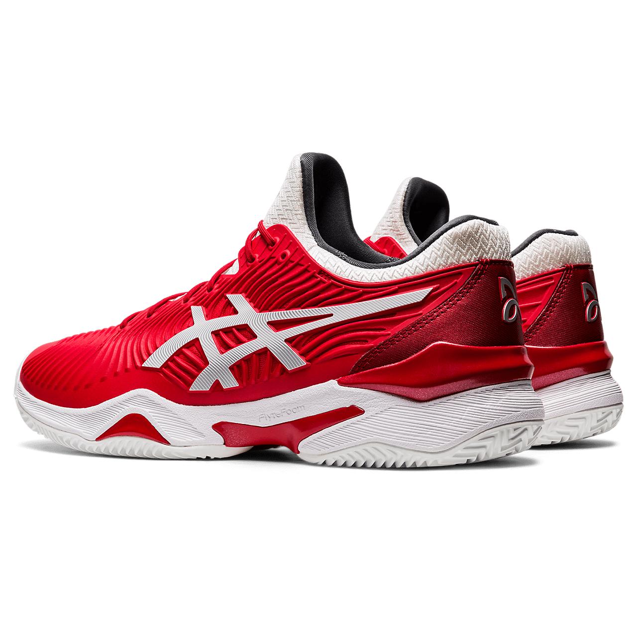 Asics Court FF Novak Clay M (Classic Red/White) - Image 5