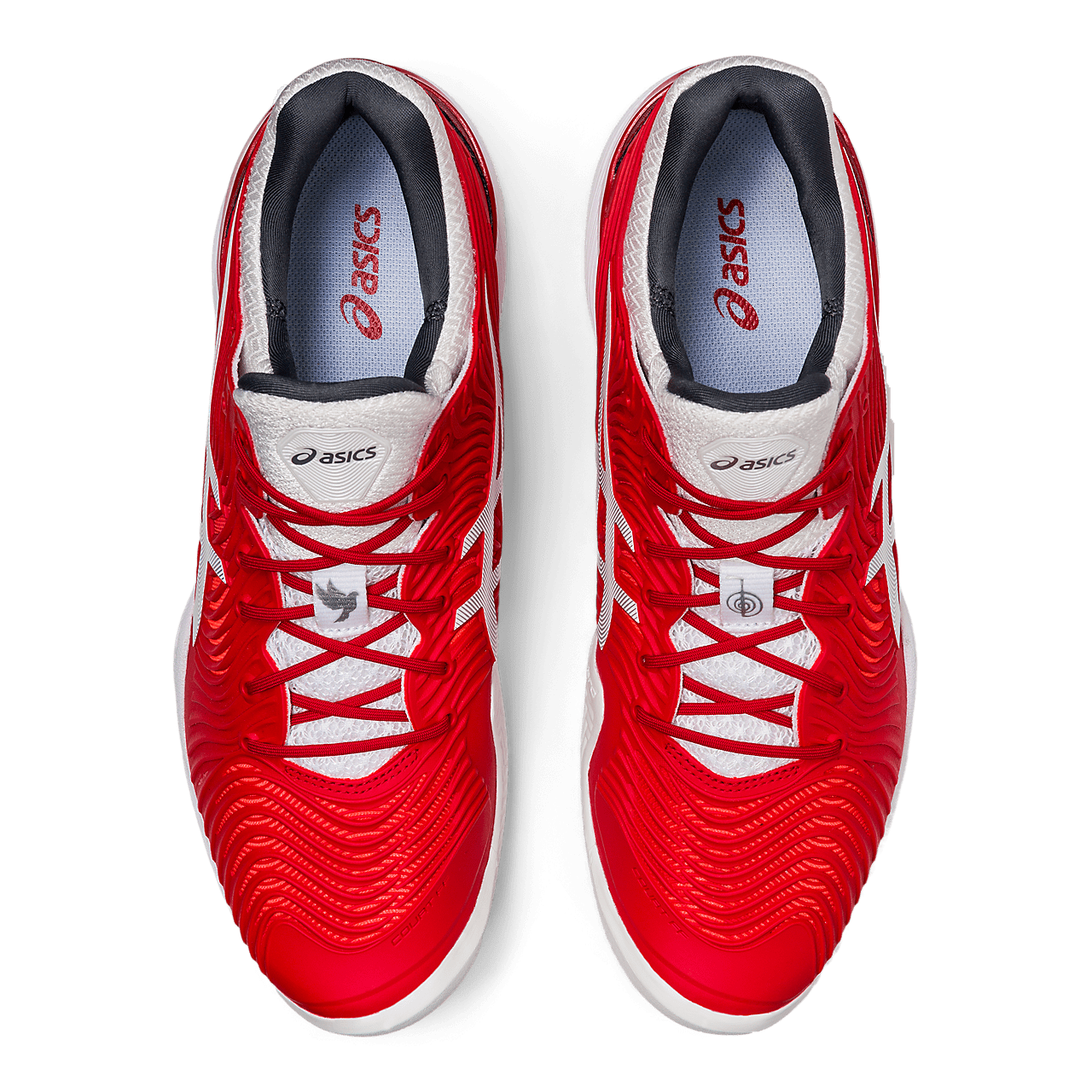 Asics Court FF Novak Clay M (Classic Red/White) - Image 4