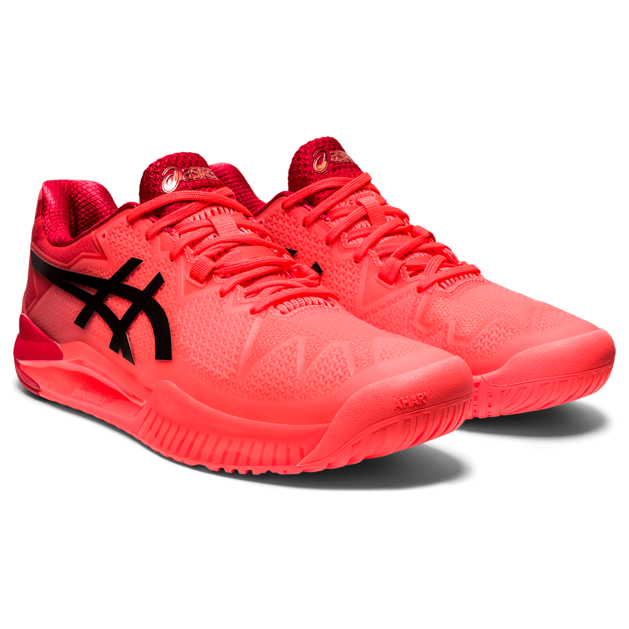 Asics Gel Resolution 8 Tokyo M (Sunrise Red/Eclipse Black) - Image 2
