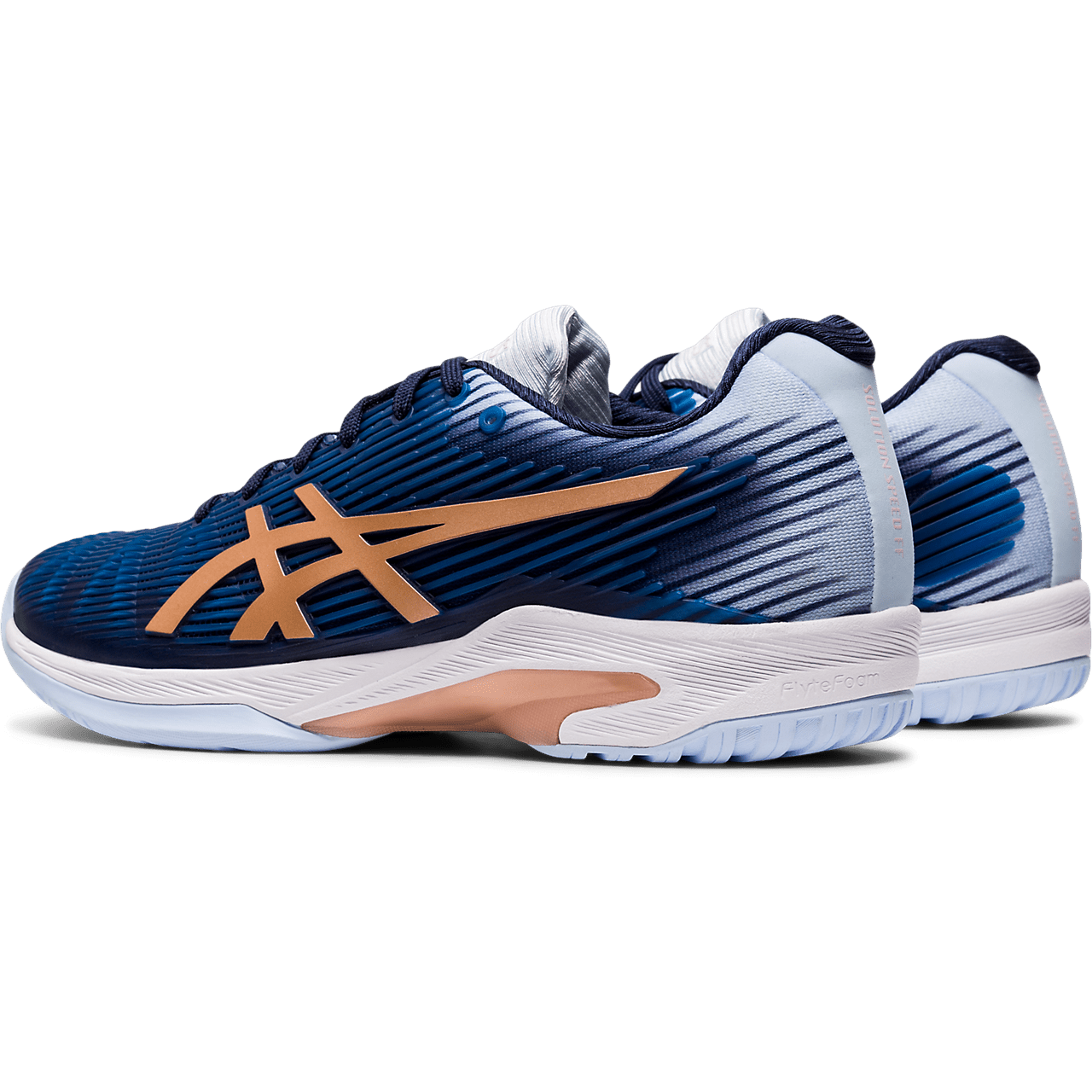 Asics Solution Speed FF W 2020 (Peacoat/Rose Gold) - Image 3