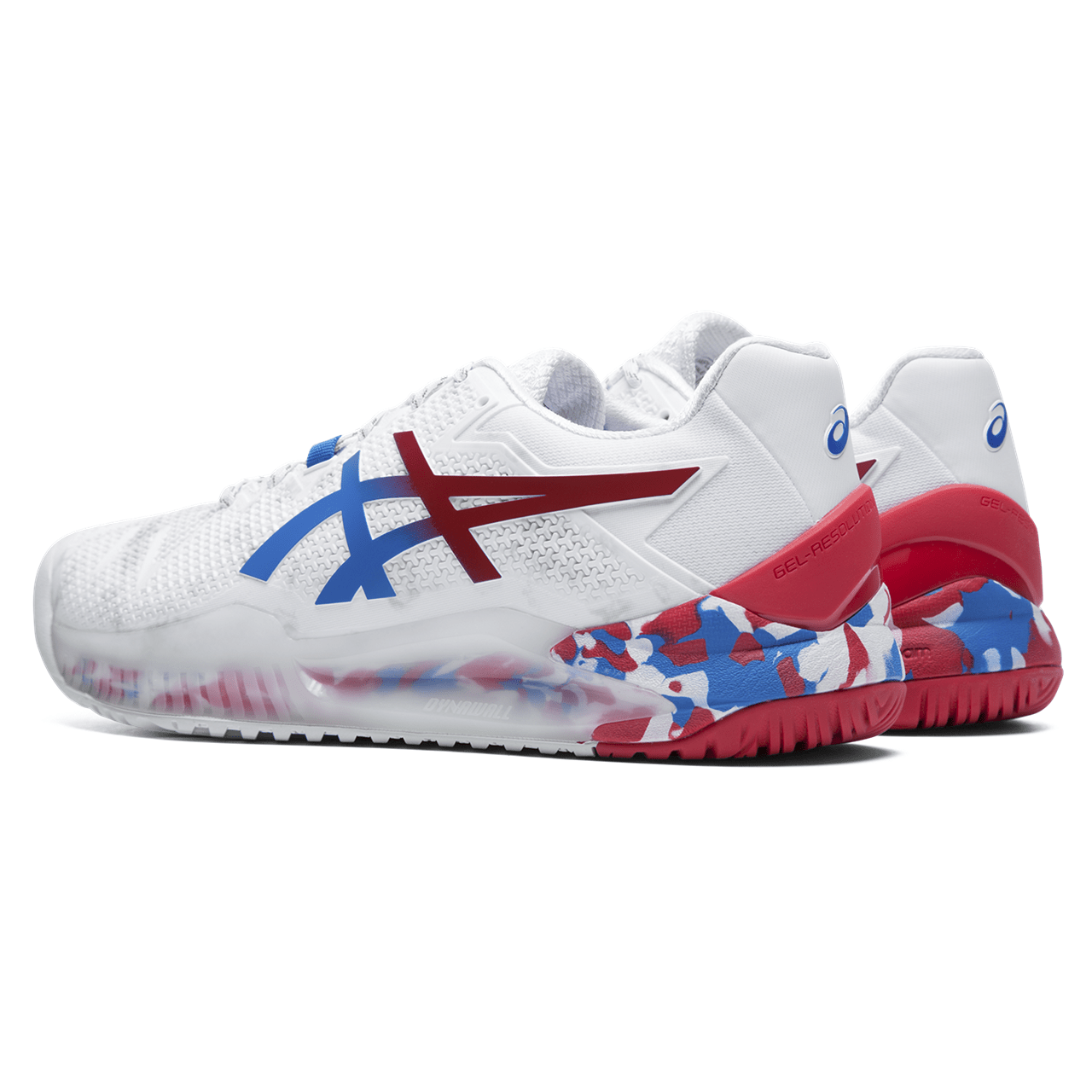 Asics Gel-Resolution 8 L.E. M (White/Electric Blue) - Image 6