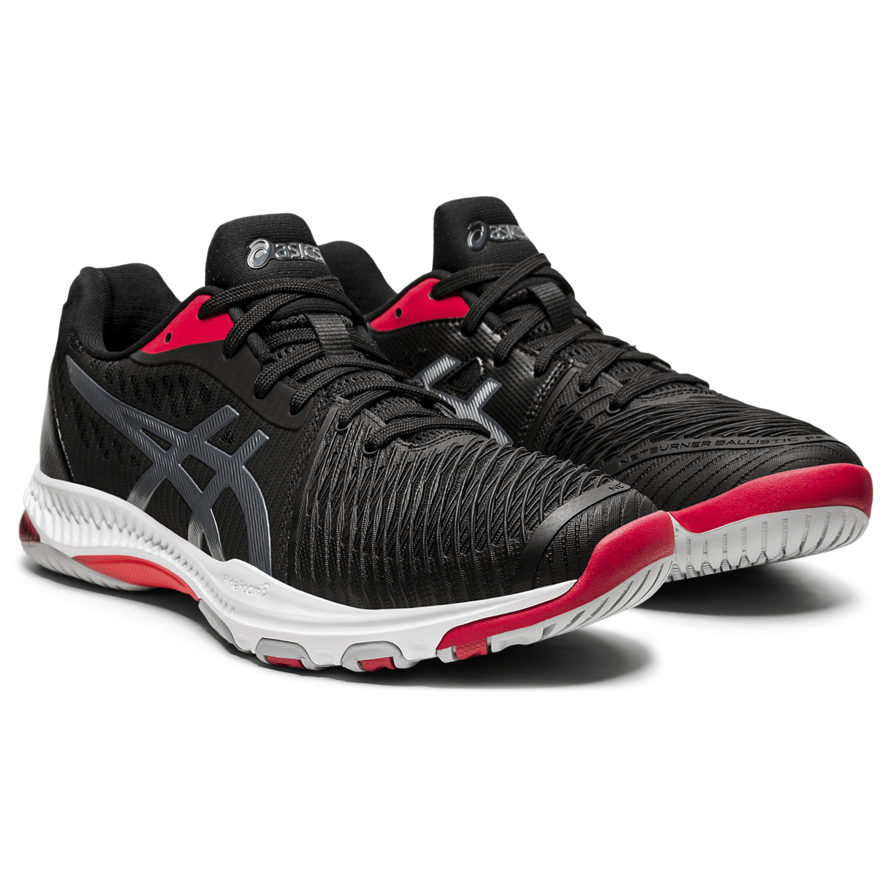 Asics Netburner Ballistic FF 2 M (Black/Carrier Grey) - Image 2