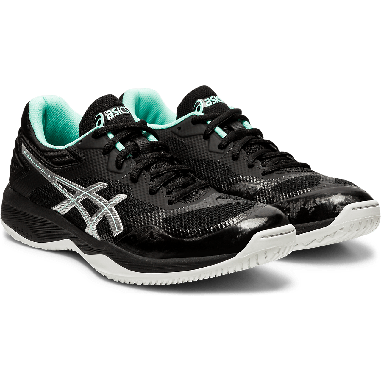 Asics Netburner Ballistic FF W (Black/Pure Silver) - Image 2