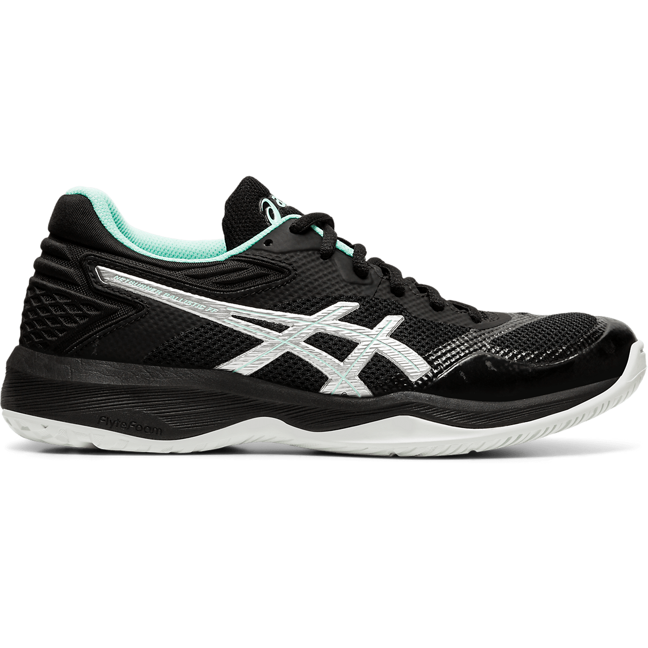 Asics Netburner Ballistic FF W (Black/Pure Silver)
