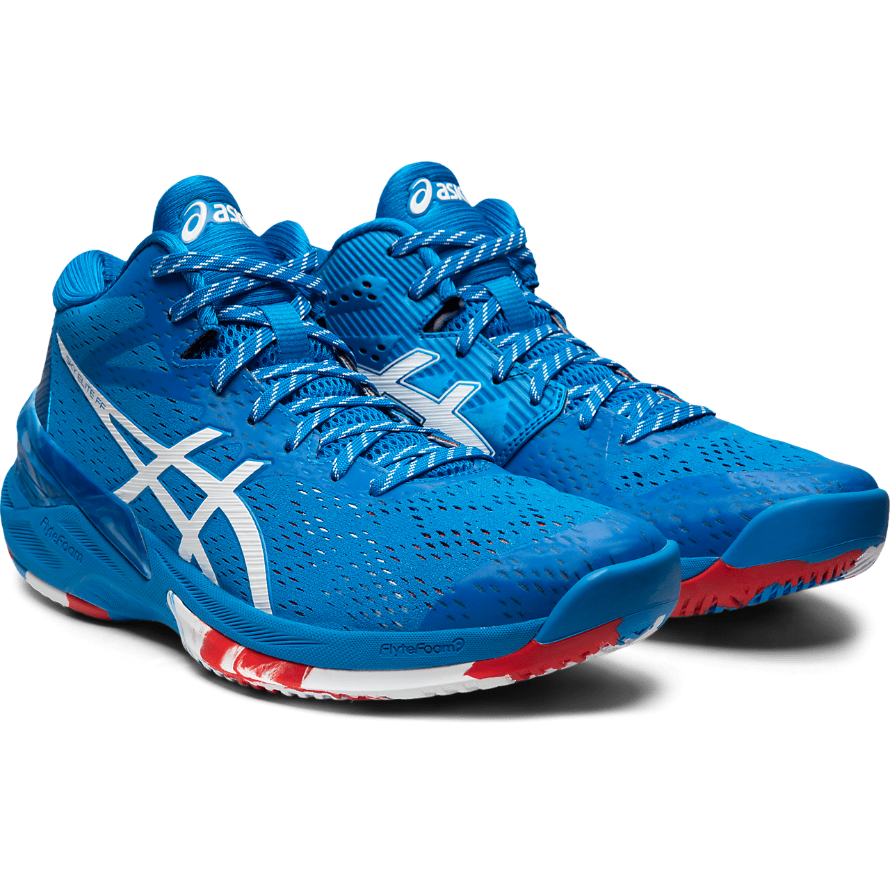 Asics Sky Elite FF MT L.E. W (Electric Blue/White) - Image 2