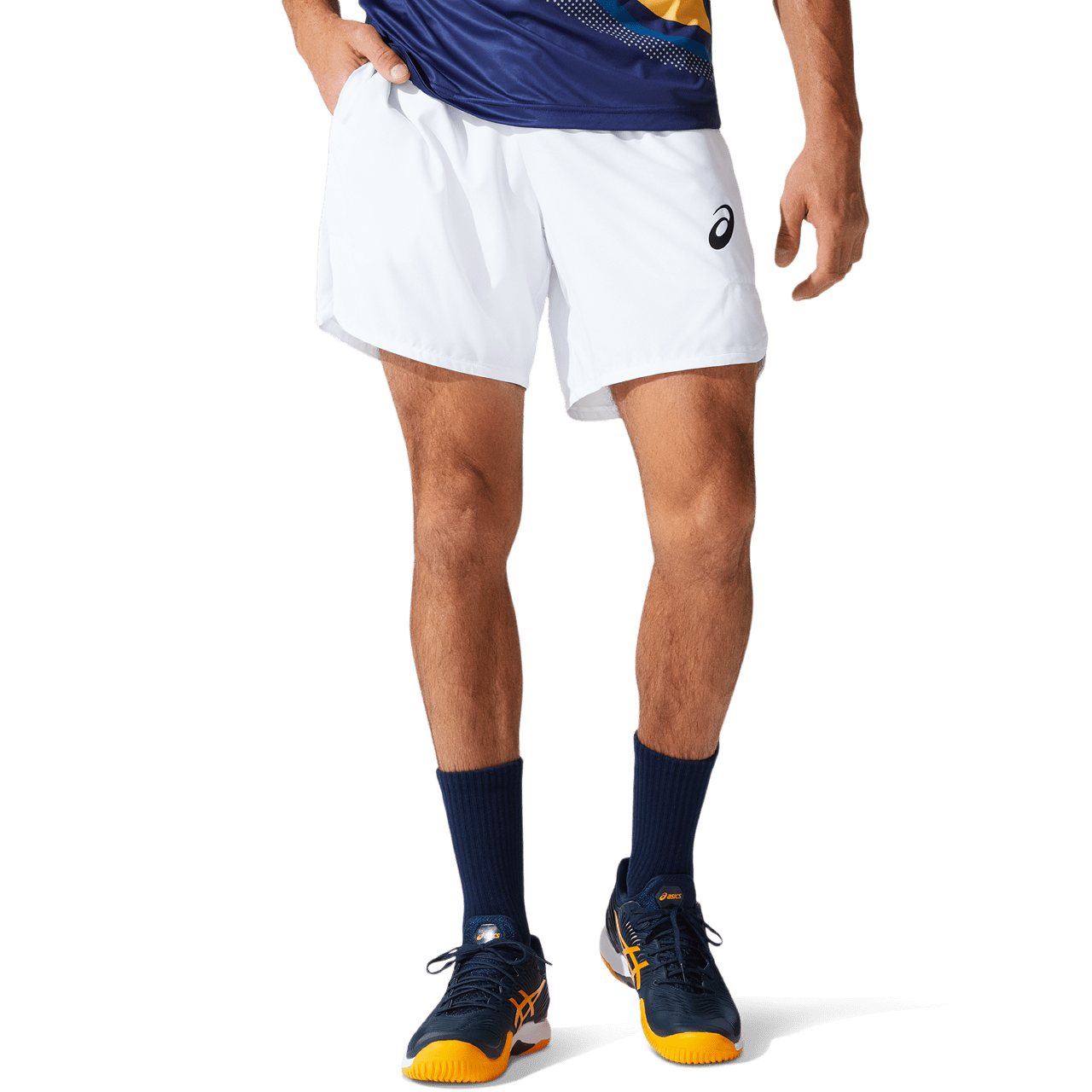 Asics Match 7in Short M 2020 (Brilliant White) - Image 4