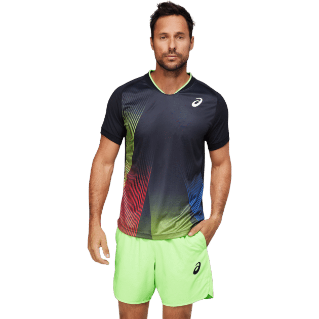 Asics Men Match Graphic SS Top M 2021 (Performance Black)